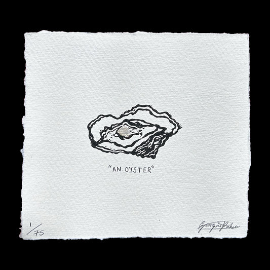 "AN OYSTER" Print