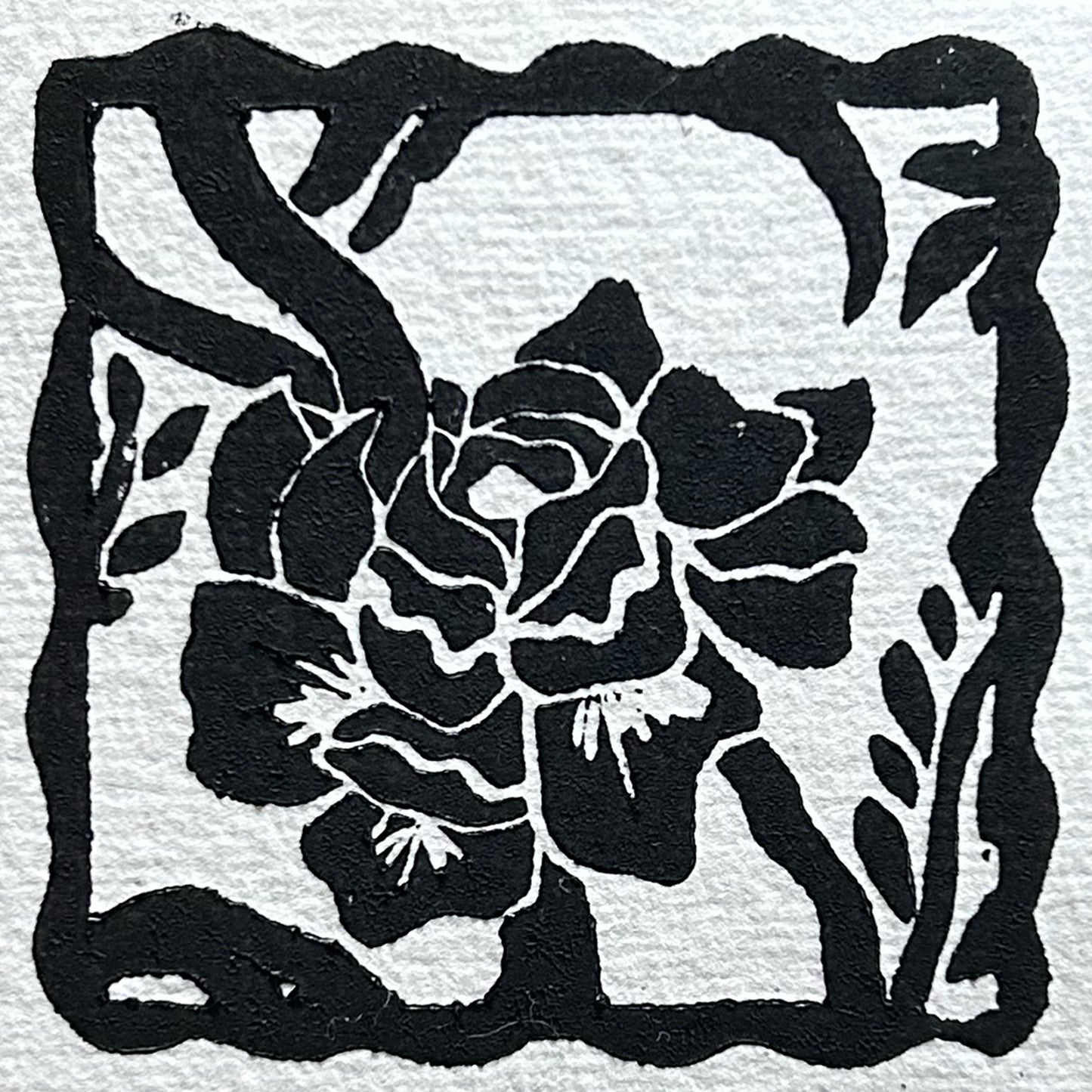 "THE ROSE " Miniature Print